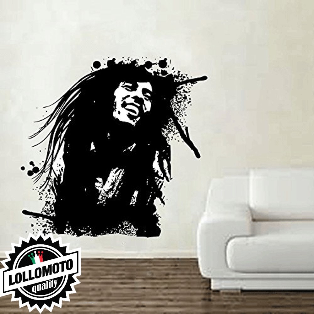 Bob Marley Wall Stickers Adesivo Murale Arredamento da Muro