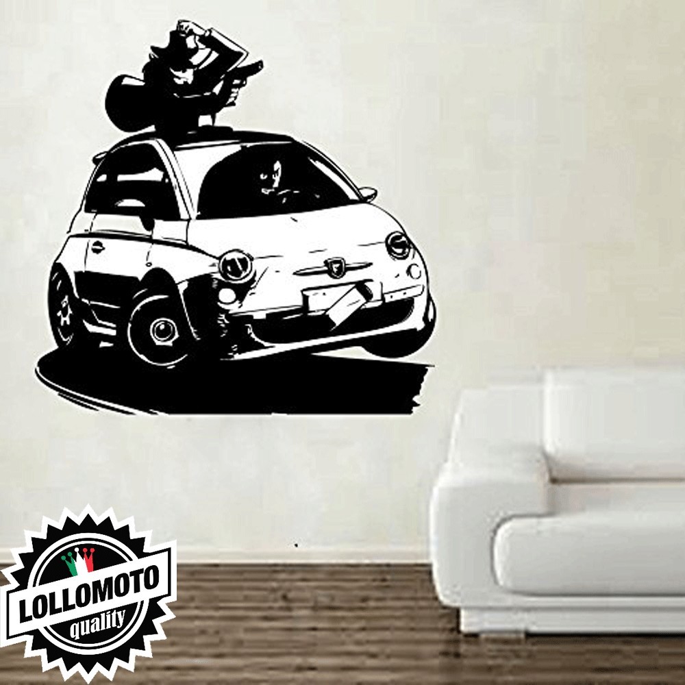 Lupin e Gighen 500 Wall Stickers Adesivo Murale Arredamento da