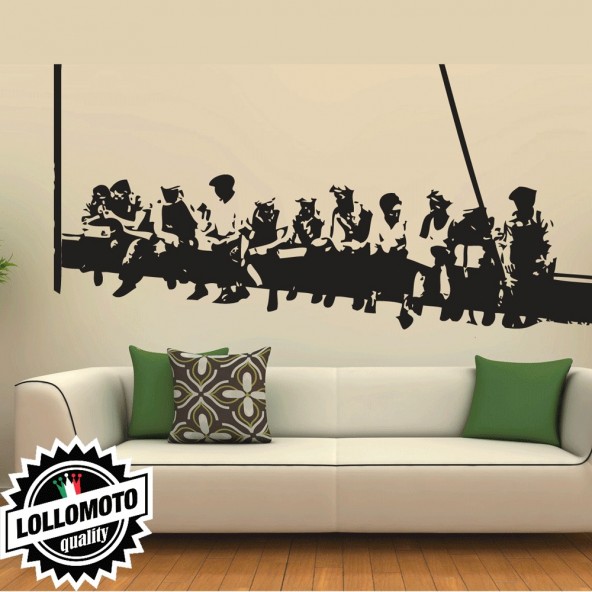Londra Trave Lavoratori Pranzo Wall Stickers Adesivo Murale